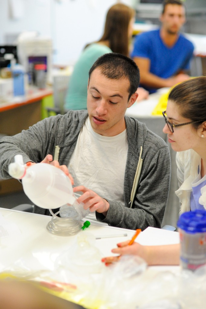 First year medical students from Jefferson University participate in an industrial design class. (Photo by William Thomas Cain/Cain Images)